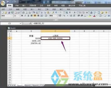 windows xpϵͳExcel2007潫ֵתΪҸʽĲͷ